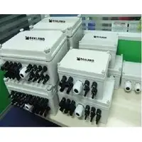 Plastic PV array junction box